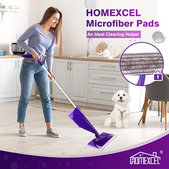 HOMEXCEL Microfiber Mop Pads for Swiffer WetJet – 48 Pack - Image 3