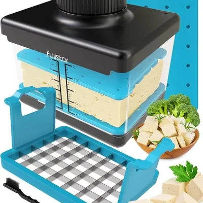 Fullstar 2-in-1 Tofu Press & Cutter – Dishwasher Safe