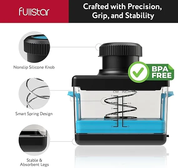 Fullstar 2-in-1 Tofu Press & Cutter – Dishwasher Safe - Image 3