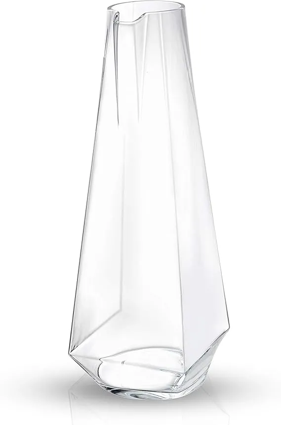 JoyJolt Infiniti 43oz Glass Pitcher – Deluxe Crystal Design - Image 3