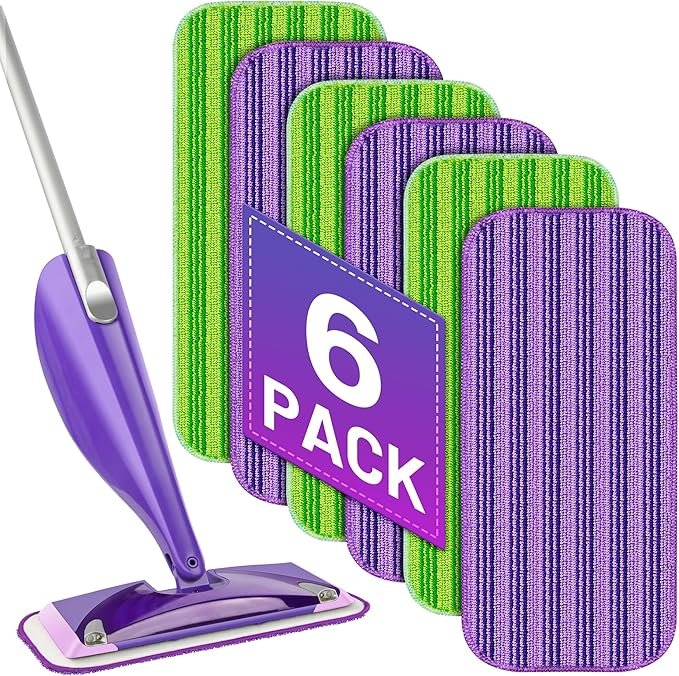 Papclean Reusable Microfiber Swiffer WetJet Pads